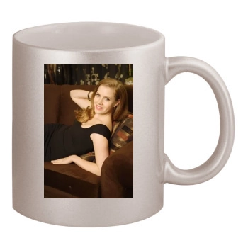 Amy Adams 11oz Metallic Silver Mug