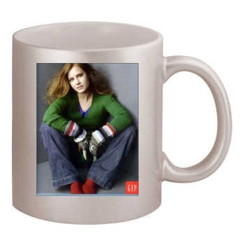 Amy Adams 11oz Metallic Silver Mug