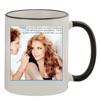 Amy Adams 11oz Colored Rim & Handle Mug