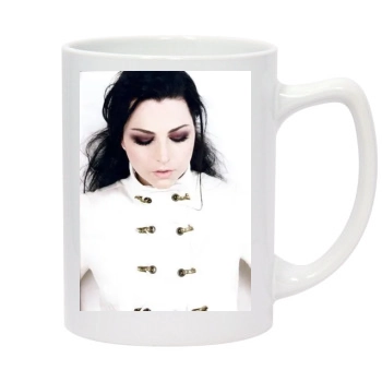 Amy Lee 14oz White Statesman Mug