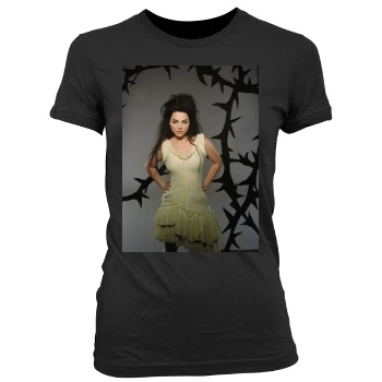 Amy Lee Women's Junior Cut Crewneck T-Shirt