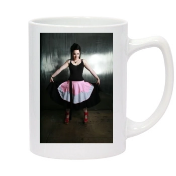 Amy Lee 14oz White Statesman Mug