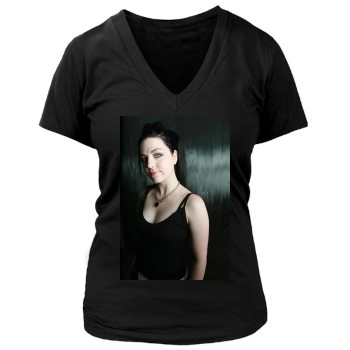 Amy Lee Women's Deep V-Neck TShirt