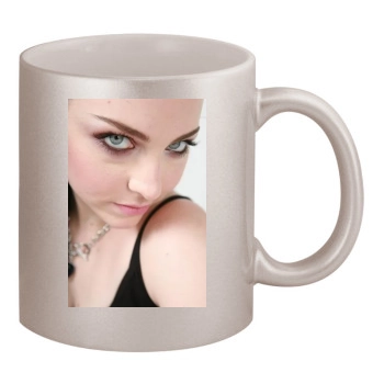 Amy Lee 11oz Metallic Silver Mug