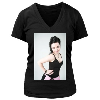 Amy Lee Women's Deep V-Neck TShirt