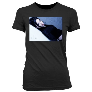 Amy Lee Women's Junior Cut Crewneck T-Shirt