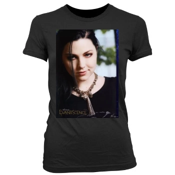 Amy Lee Women's Junior Cut Crewneck T-Shirt