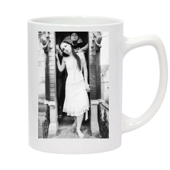 Amy Lee 14oz White Statesman Mug