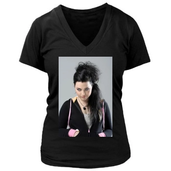 Amy Lee Women's Deep V-Neck TShirt