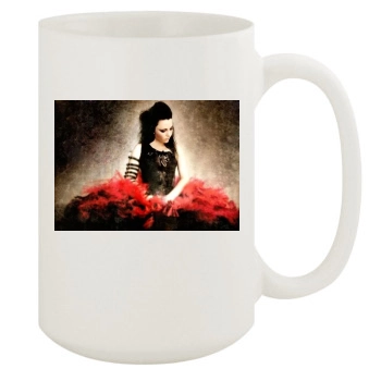 Amy Lee 15oz White Mug