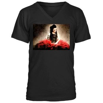 Amy Lee Men's V-Neck T-Shirt