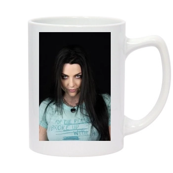 Amy Lee 14oz White Statesman Mug