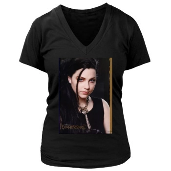 Amy Lee Women's Deep V-Neck TShirt