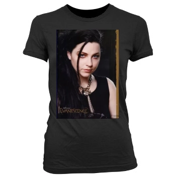 Amy Lee Women's Junior Cut Crewneck T-Shirt