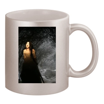 Amy Lee 11oz Metallic Silver Mug