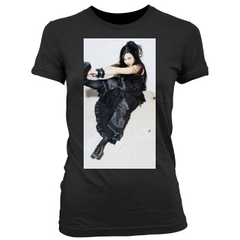 Amy Lee Women's Junior Cut Crewneck T-Shirt