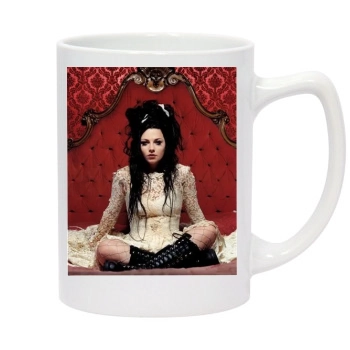 Amy Lee 14oz White Statesman Mug