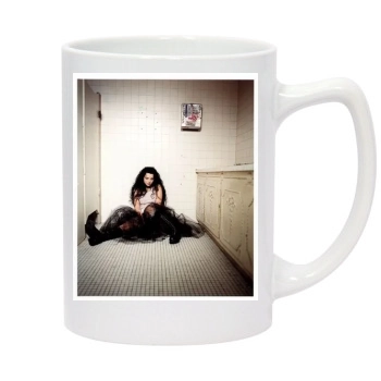 Amy Lee 14oz White Statesman Mug