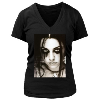 Amy Lee Women's Deep V-Neck TShirt