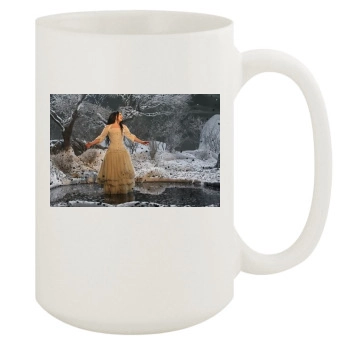 Amy Lee 15oz White Mug