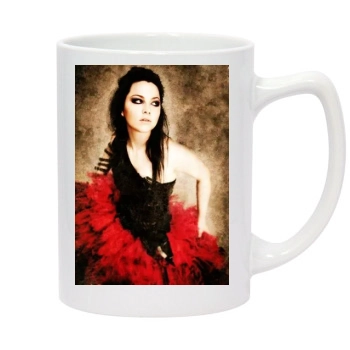 Amy Lee 14oz White Statesman Mug