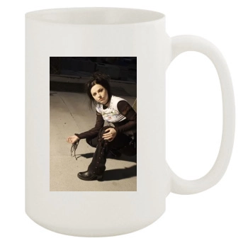 Amy Lee 15oz White Mug