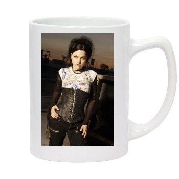 Amy Lee 14oz White Statesman Mug