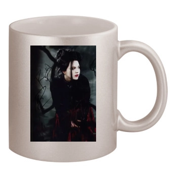 Amy Lee 11oz Metallic Silver Mug