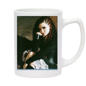 Amy Lee 14oz White Statesman Mug