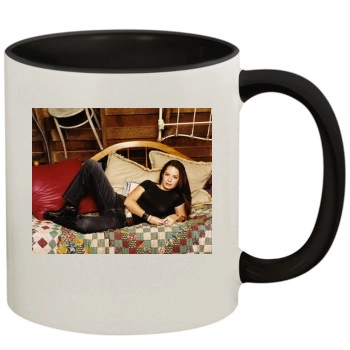 Holly Marie Combs 11oz Colored Inner & Handle Mug