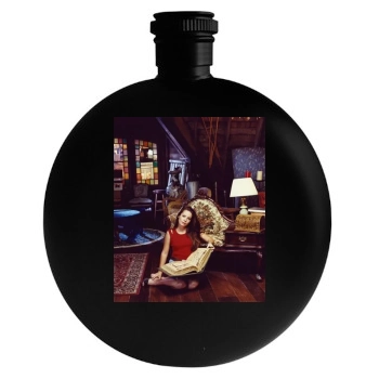 Holly Marie Combs Round Flask