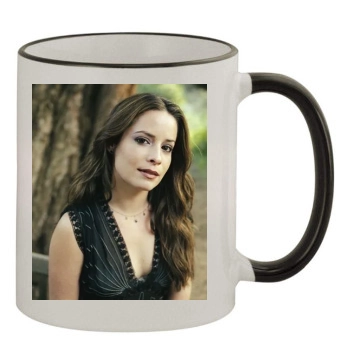 Holly Marie Combs 11oz Colored Rim & Handle Mug