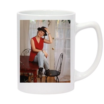 Holly Marie Combs 14oz White Statesman Mug