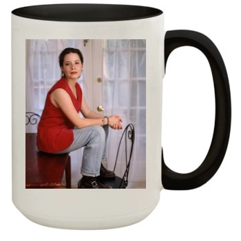 Holly Marie Combs 15oz Colored Inner & Handle Mug