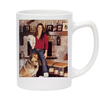 Holly Marie Combs 14oz White Statesman Mug