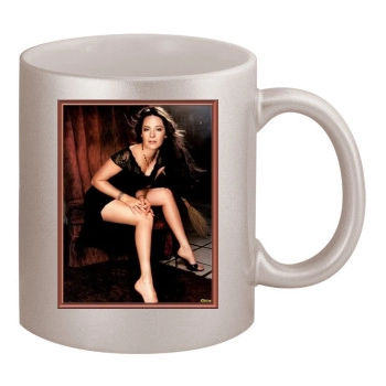 Holly Marie Combs 11oz Metallic Silver Mug