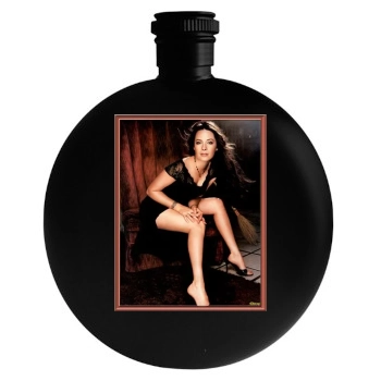 Holly Marie Combs Round Flask