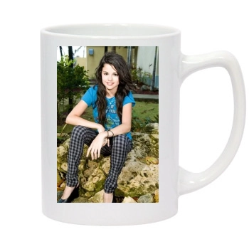 Selena Gomez 14oz White Statesman Mug