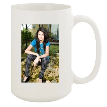 Selena Gomez 15oz White Mug