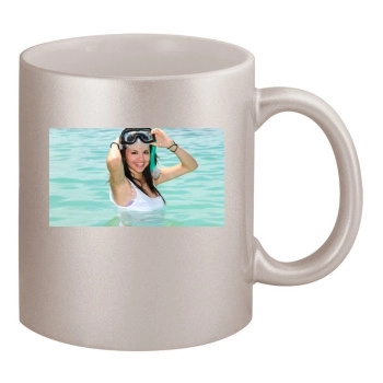 Selena Gomez 11oz Metallic Silver Mug