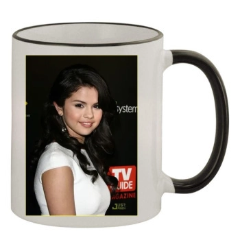 Selena Gomez 11oz Colored Rim & Handle Mug