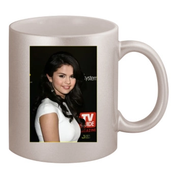 Selena Gomez 11oz Metallic Silver Mug