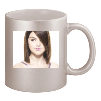 Selena Gomez 11oz Metallic Silver Mug