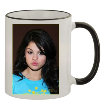 Selena Gomez 11oz Colored Rim & Handle Mug