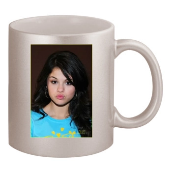 Selena Gomez 11oz Metallic Silver Mug