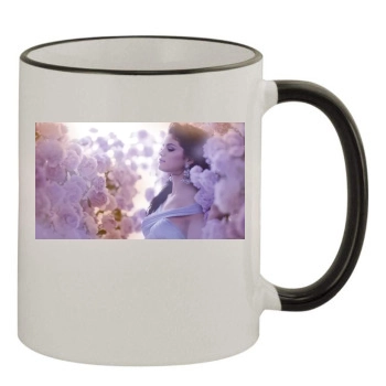 Selena Gomez 11oz Colored Rim & Handle Mug