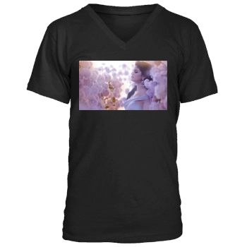 Selena Gomez Men's V-Neck T-Shirt