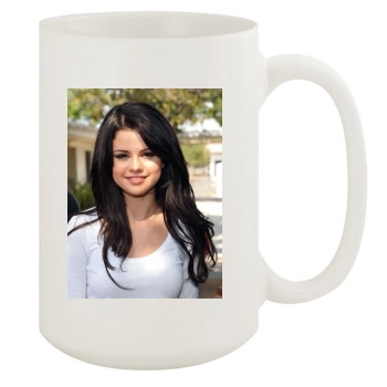 Selena Gomez 15oz White Mug