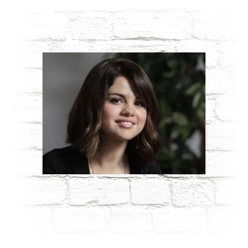 Selena Gomez Metal Wall Art