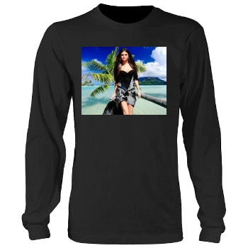 Selena Gomez Men's Heavy Long Sleeve TShirt